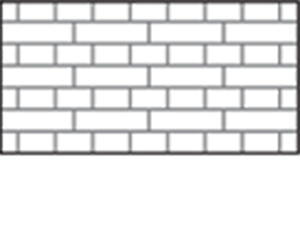 Ceresit Трафареты VISAGE Трафарет: Кирпичная кладка Бостона