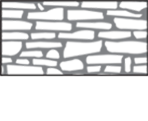 Ceresit Трафареты VISAGE. Трафарет: камень Сомерсета Цветовое решение: Hawaii Cream